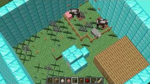 Minecraft NOOB vs PRO SAFEST TINY HOUSE BUILD CHALLENGE ===== 12