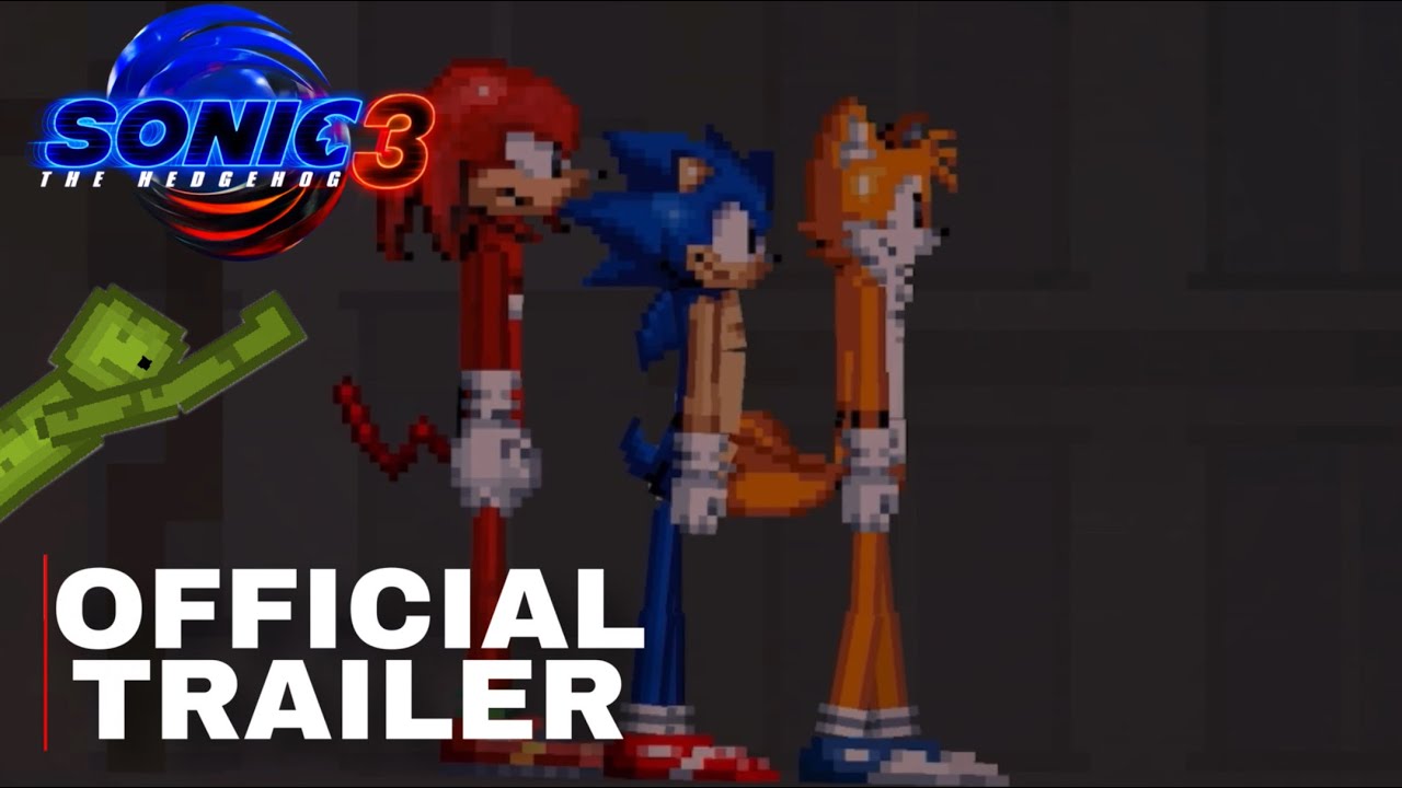 Sonic The Hedgehog 3 Official Trailer but melon playground