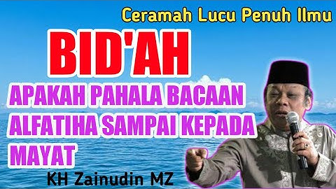 Ceramah Lucu Full KH Zainudin MZ | BID
