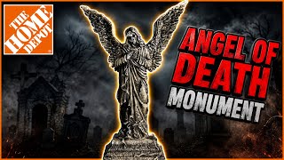 5 FT ANGEL OF DEATH MONUMENT / TOMBSTONE!! NEW HOME DEPOT HALLOWEEN 2026!! UNBOXING & REVIEW!! 