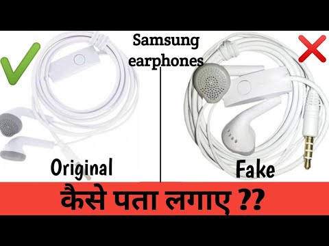 How to find original or duplicate Samsung earphones!!! - YouTube