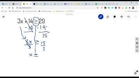 DeltaMath   Linear Inequalities + Number Line