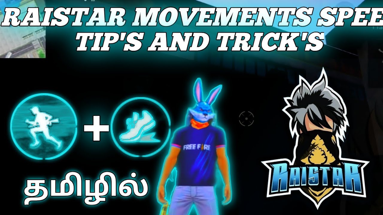 raistar movement speed tip's and tricks tamil