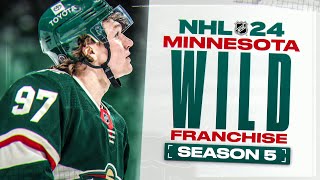 NHL 24: MINNESOTA WILD FRANCHISE MODE - SEASON 5