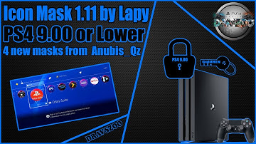 Icon Mask 1.11 by Lapy for PS4 9.00 or Lower! | 4 NEW Masks from Anubis_Qz | TESTING