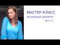 Вязание. Мастер класс мохеровый джемпер Часть 1.