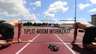 Grueling Speed + Split 400m Workout screenshot 4
