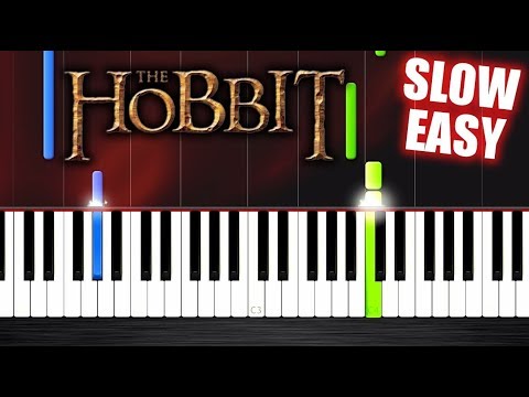 Ed Sheeran I See Fire The Hobbit Slow Easy Piano Tutorial By Plutax Youtube