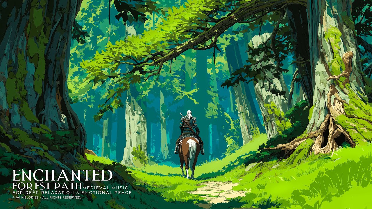 Enchanted Forest Path | Medieval Music for Deep Relaxation & Emotional Peace