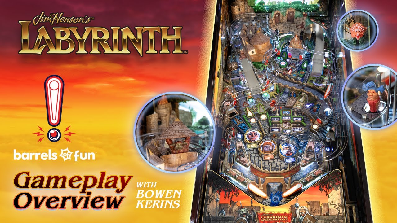 Jim Henson's Labyrinth Pinball Machine