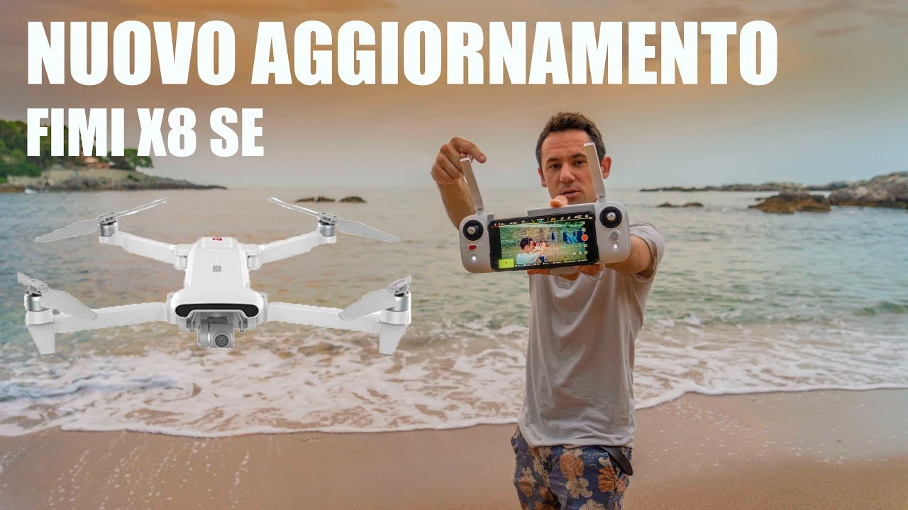 FIMI X8 SE nuovo AGGIORNAMENTO | FINE TUNING & TEST ACTIVE TRACK colori più NATURALI?