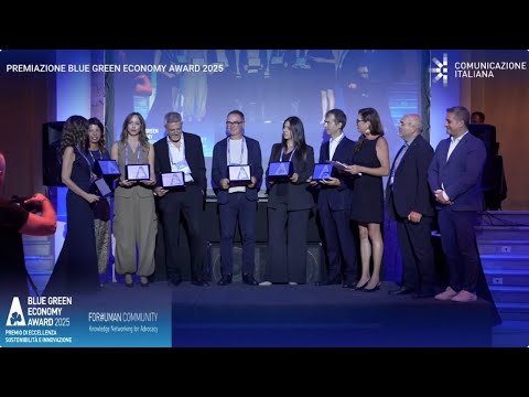 Video BLUE GREEN ECONOMY AWARD 2025 | MENZIONI SPECIALI