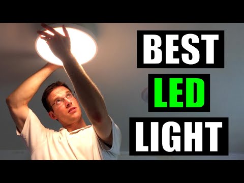 Video: LED Loftsarmaturer (78 Fotos): Vælg Spidsrunde Og Firkantede LED -modeller Til Loftet