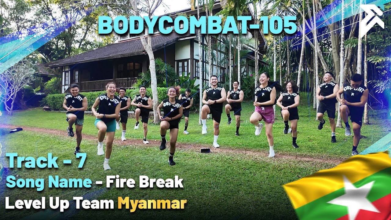 BodyCombat - 105 🚀Трек - 7 (Муай Тай) Командная демонстрация 🤜🏻🤛🏻