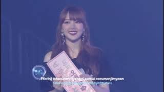 [Sub Indo] Gfriend Concert - Compas - Lirik terjemahan