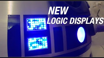 R2-D2 by ERIC - New Teeces Logic Displays (Arduino)