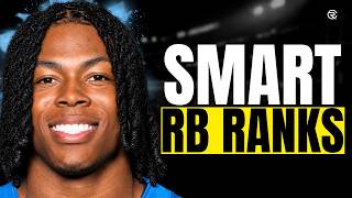 The ONLY RB Rankings You Need Before You Draft