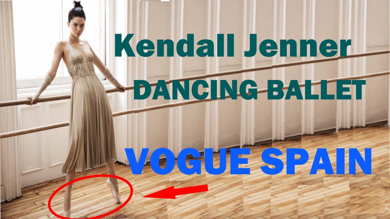 Kendall Jenner BALLET inspired vogue shooting YouTube