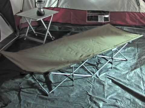 woods instant camp cot