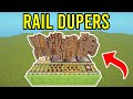 The BEST 3 RAIL DUPERS In Minecraft 1.21