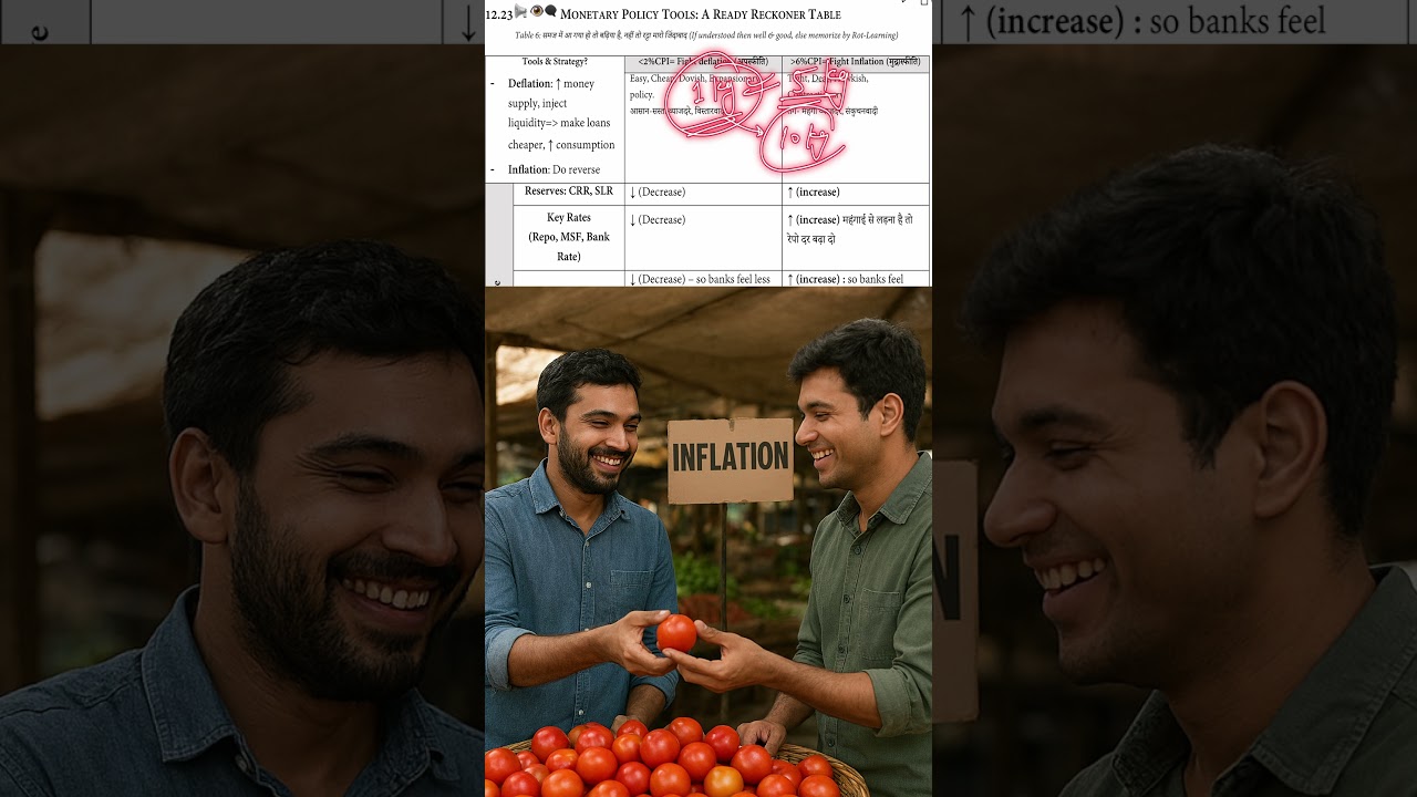 Complete Indian Economy🔥| Inflation, CRR, SLR Simply Explained