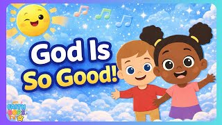 Download Lagu God Is So Good 🎶 | Fun Christian Song for Kids | Faith Bops TV MP3