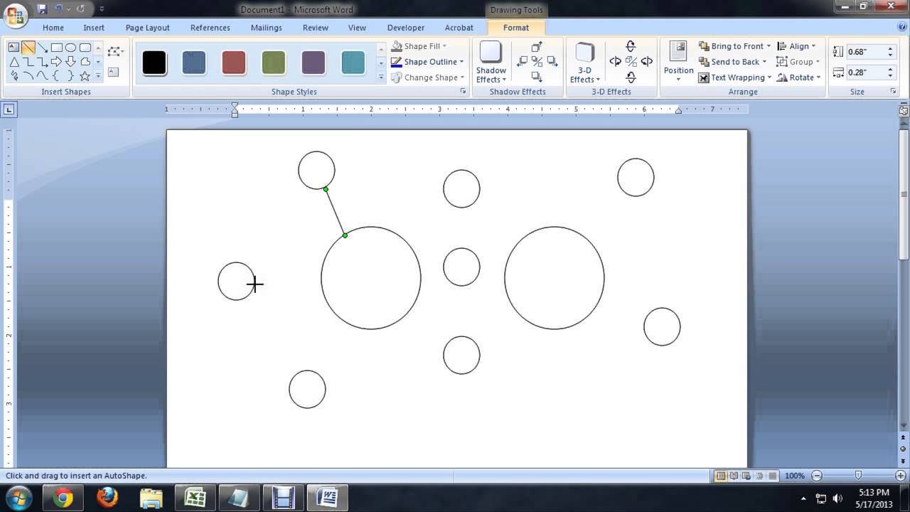 How To Make A Double Bubble Map On Microsoft Office Tech Niche Youtube