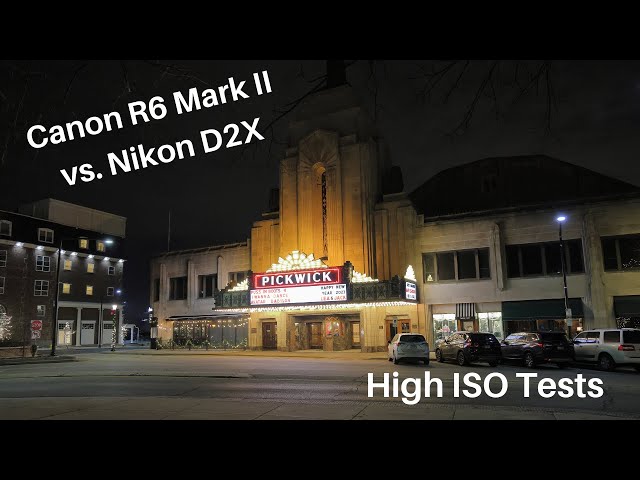 Canon R6 Mark II vs. Nikon D2X: High ISO Tests class=