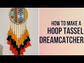 Hoop tassel dream catcher  #dreamcatcher #hoopart