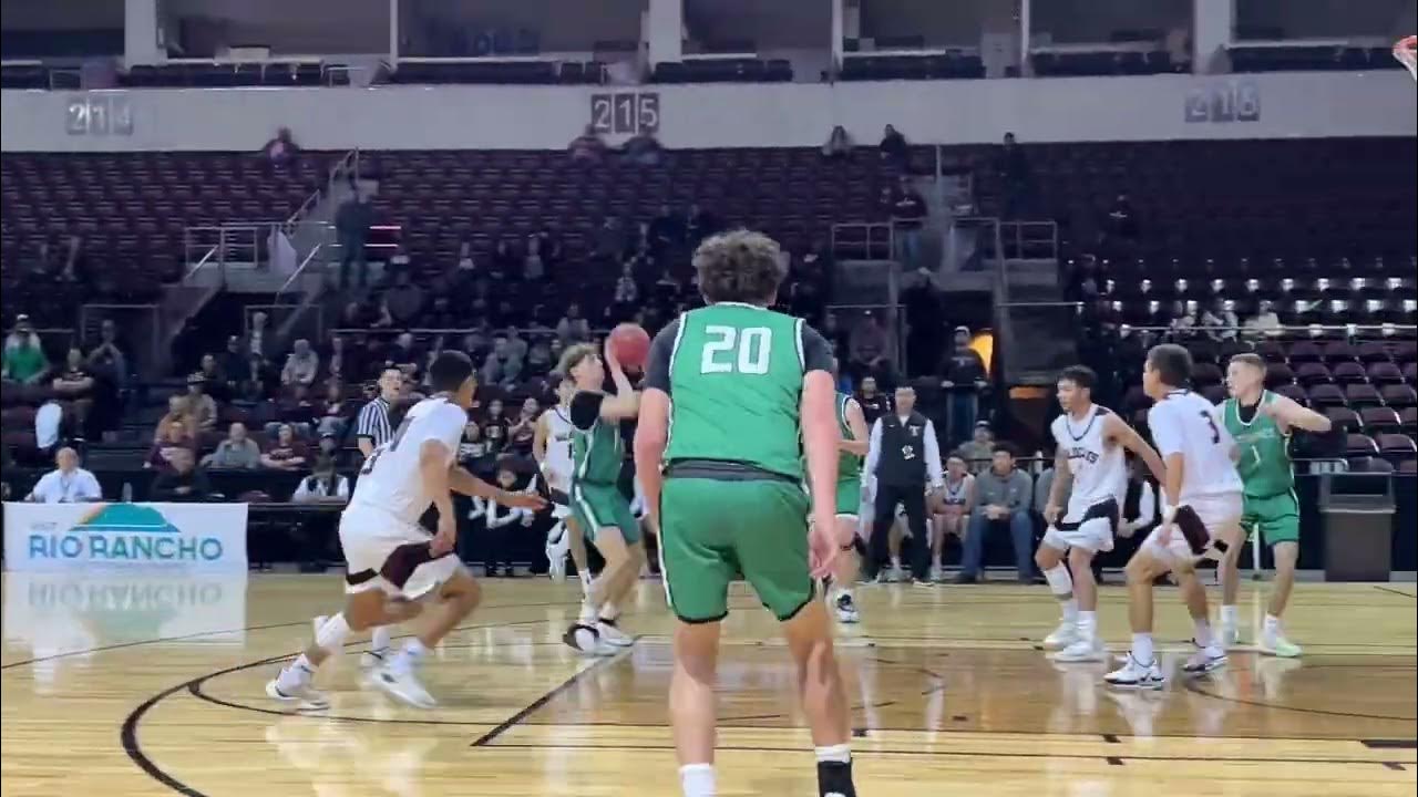 2024 New Mexico High School Basketball State Tournament Tularosa vs