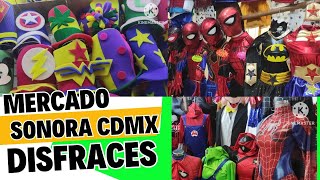 Disfraces del Mercado de Sonora CDMX/DISFRACES PARA EL DÍA DEL NIÑO Y FIESTAS INFANTILES/CON PERLA