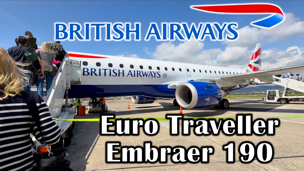 BA CITYFLYER Florence - London City | Euro Traveller | Embraer E190 | Flight Report
