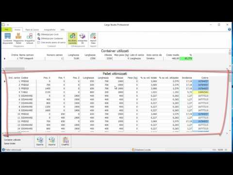 Video: Quanti pallet ci sono in un container da 40 piedi?