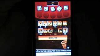 Iphone 3G Yahtzee Adventures game review screenshot 4