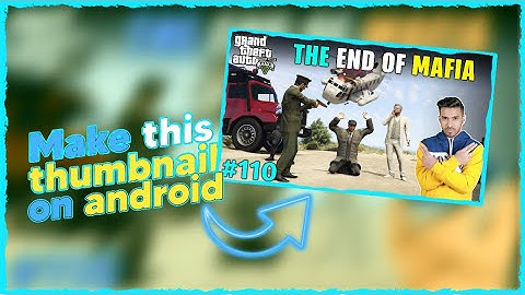 How to make thumbnail like techno gamerz | How to make thumbnail like techno gamerz on android.