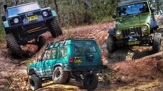 Jeep Wrangler JK vs Land Rover 110 Defender vs Discovery 1