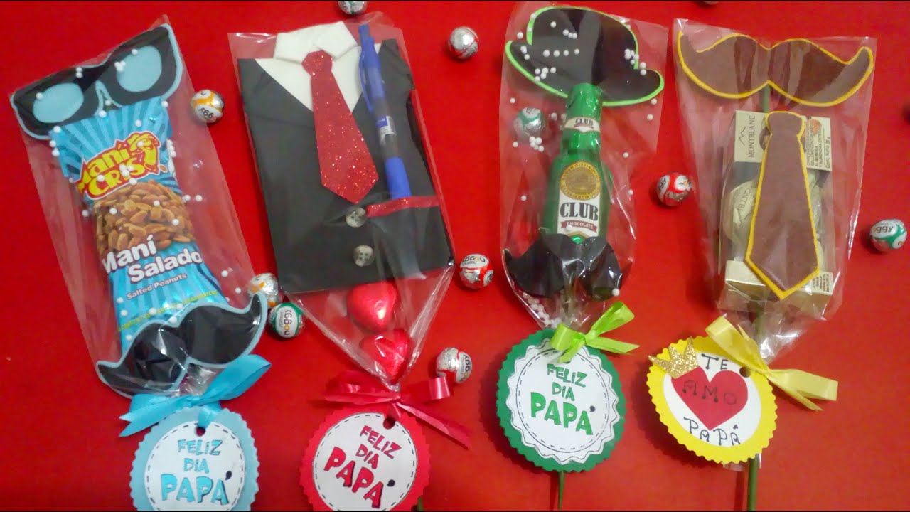 4 BUENAS IDEAS PARA REGALAR EN EL DÍA DEL PADRE/ diy manualidades día del  padre / Ideas para papá - YouTube