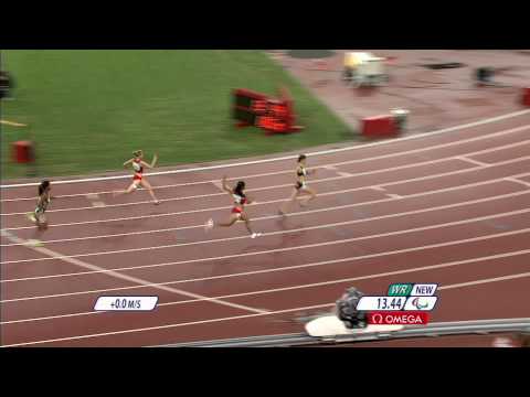 Women's 100m T38 - Beijing 2008 Paralympic Games