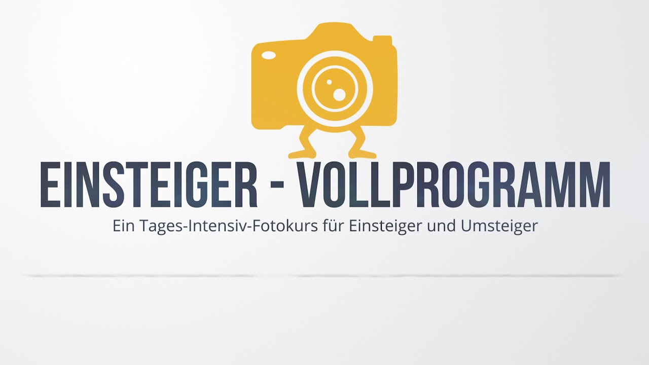 Intensiv Fotokurs Fur Anfanger Youtube