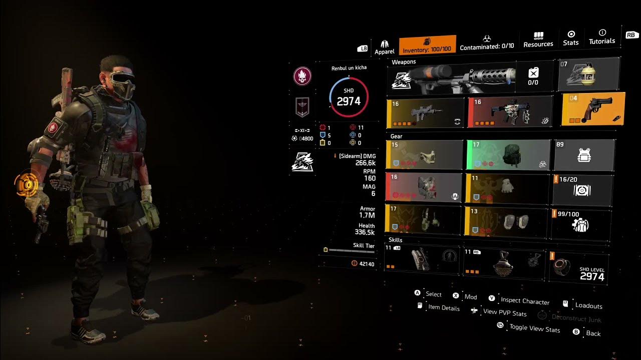 GODLY ASSAULT RIFLE BUILD Best SADIST PVP/PVE BUILD The Division 2