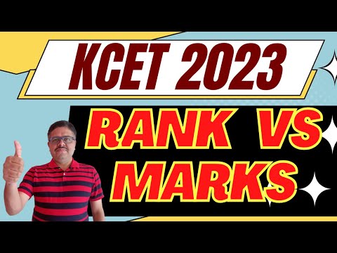 RANK VS MARKS