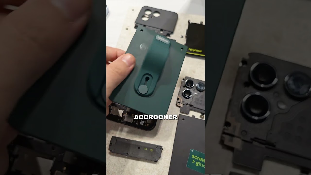 Ce téléphone se démonte comme un Lego ! 🧩📱@Fairphone (#tech #smartphone #gadgets #tools #diy)