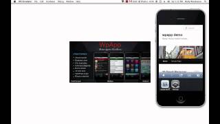 WpApp in action, make your own iphone app for your wordpress blog