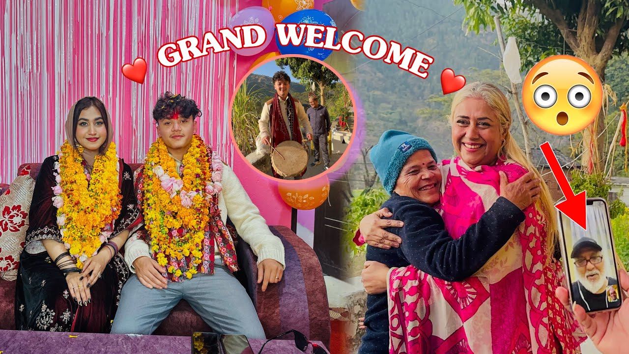 😮 Dhamakedar Welcome in my actual Sasural ACHHAM || grateful 🥹 - Day 25 in Nepal 🇳🇵