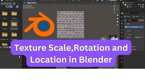 Texture Scale, Rotation and Location in Blender