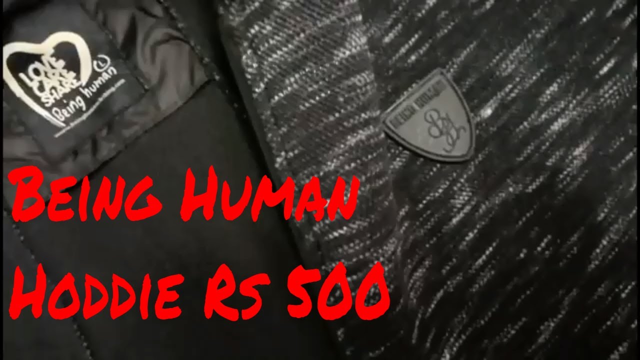 Being Human Hoodie Sweatshirt Under Rs500 in Fynd Online Shopping App