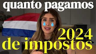 PAGAMOS ISSO DE TUDO DE IMPOSTO NA HOLANDA *quanto custa o imposto na Holanda*