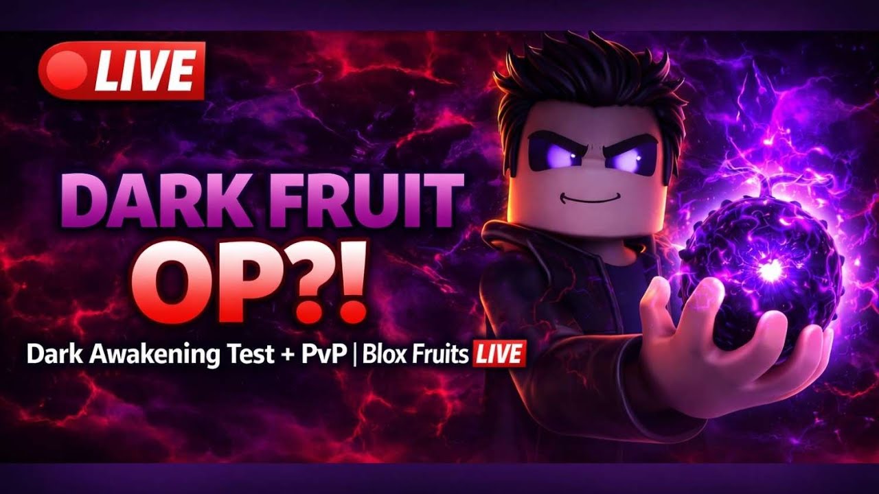 🔴Dark Fruit Rework Coming?! 😱 | Dark Awakening Test + PvP | Blox Fruits ...