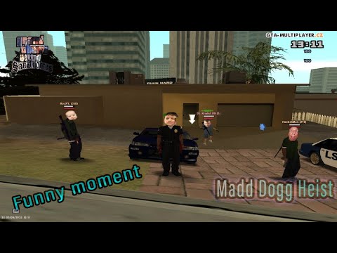 GTA SAMP Heist Gameplay (Mad Dog Heist) | Voice Over | WTLS 2 (GTA-MP.CZ) | 2023