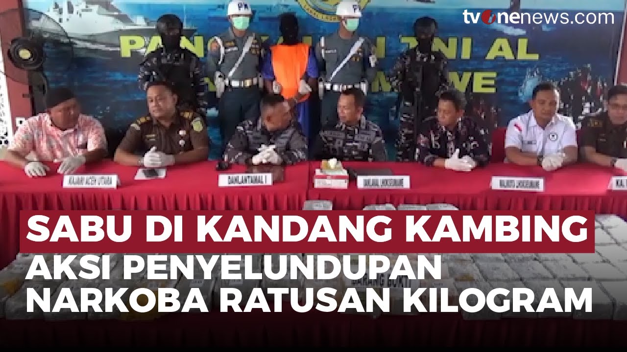 TNI AL Berhasil Amankan 100 Paket Sabu dari Jaringan Narkoba Internasional di Aceh | OneNews Update